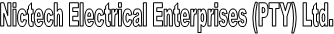 Nictech Electrical Enterprises (PTY) Ltd.